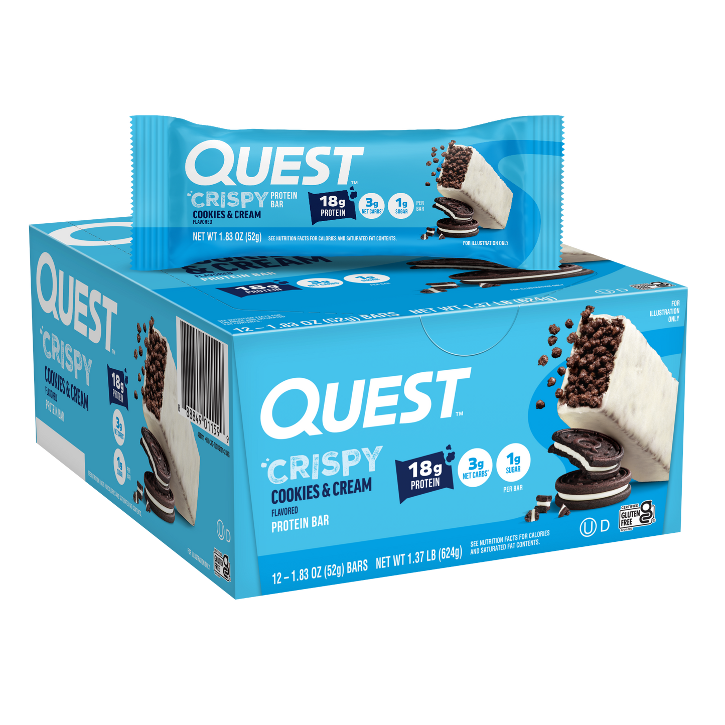 cookies-and-cream-crispy-hero-protein-bars-f4 400111_QN_USA_Pkg_Crispy_ProteinBar_CAC_12ctCarton_3D_Composite_Force.png