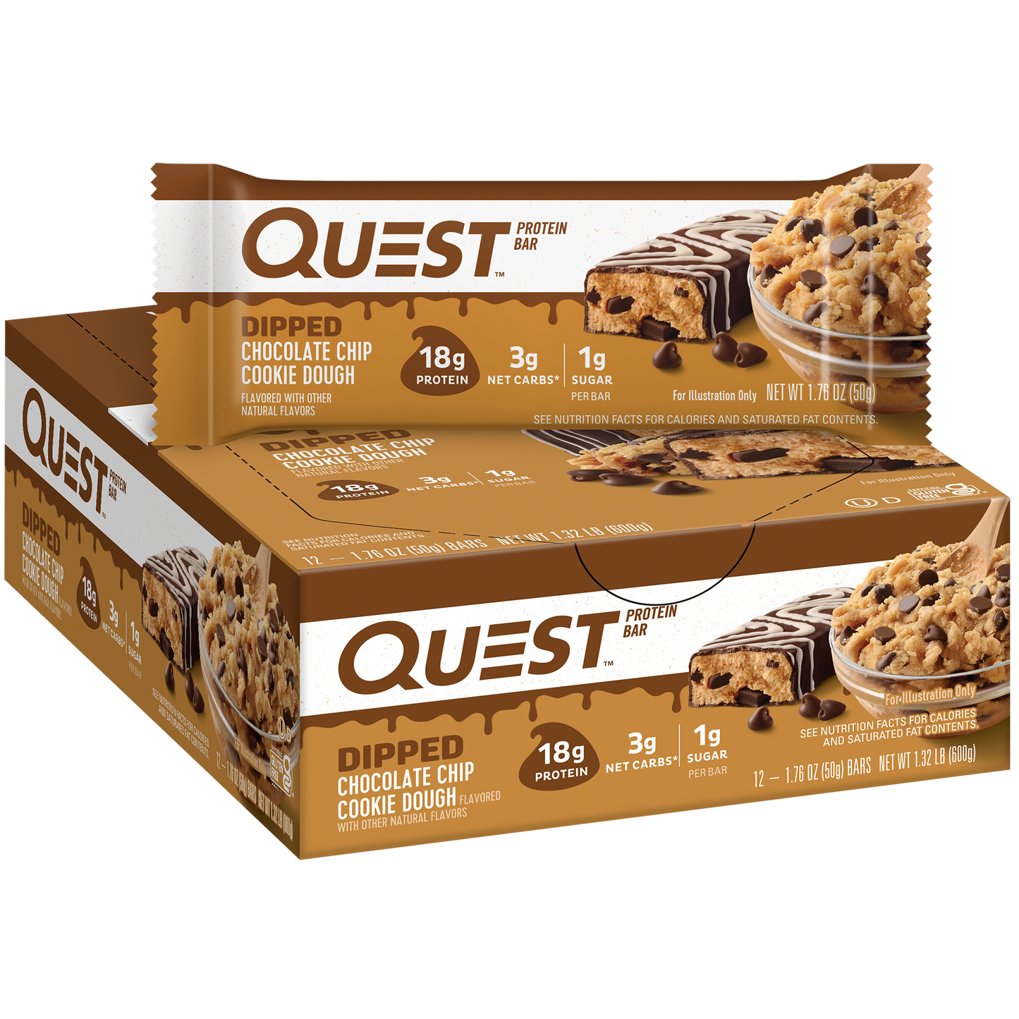 dipped-chocolate-chip-cookie-dough-protein-bar-x7 qst-012268_dipped-chocolate-chip-cookie-dough-protein-bar_1.png