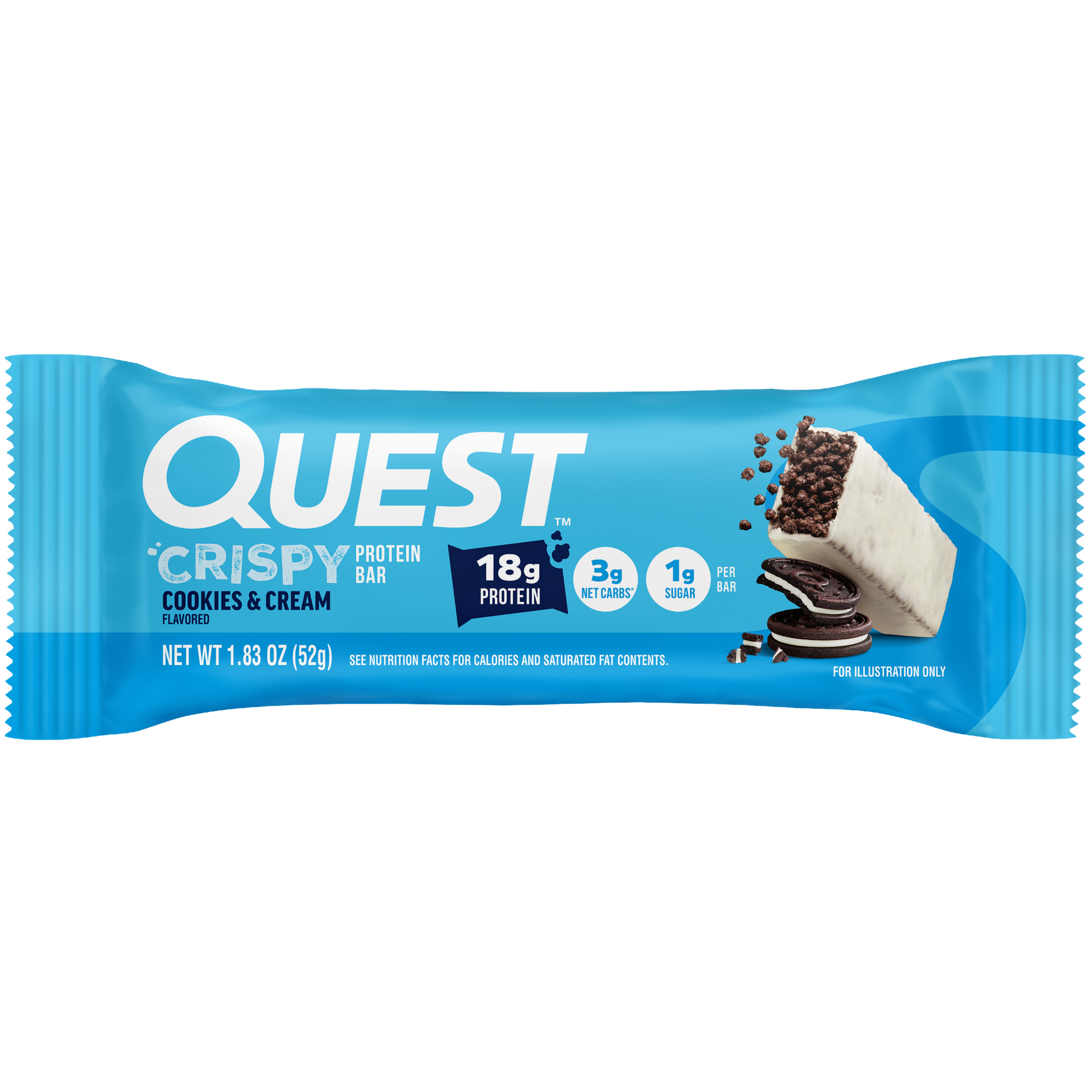 cookies-and-cream-crispy-hero-protein-bars-y3 400110_QN_USA_Pkg_Crispy_ProteinBar_CAC_Wrapper_3D_Front_Force.png